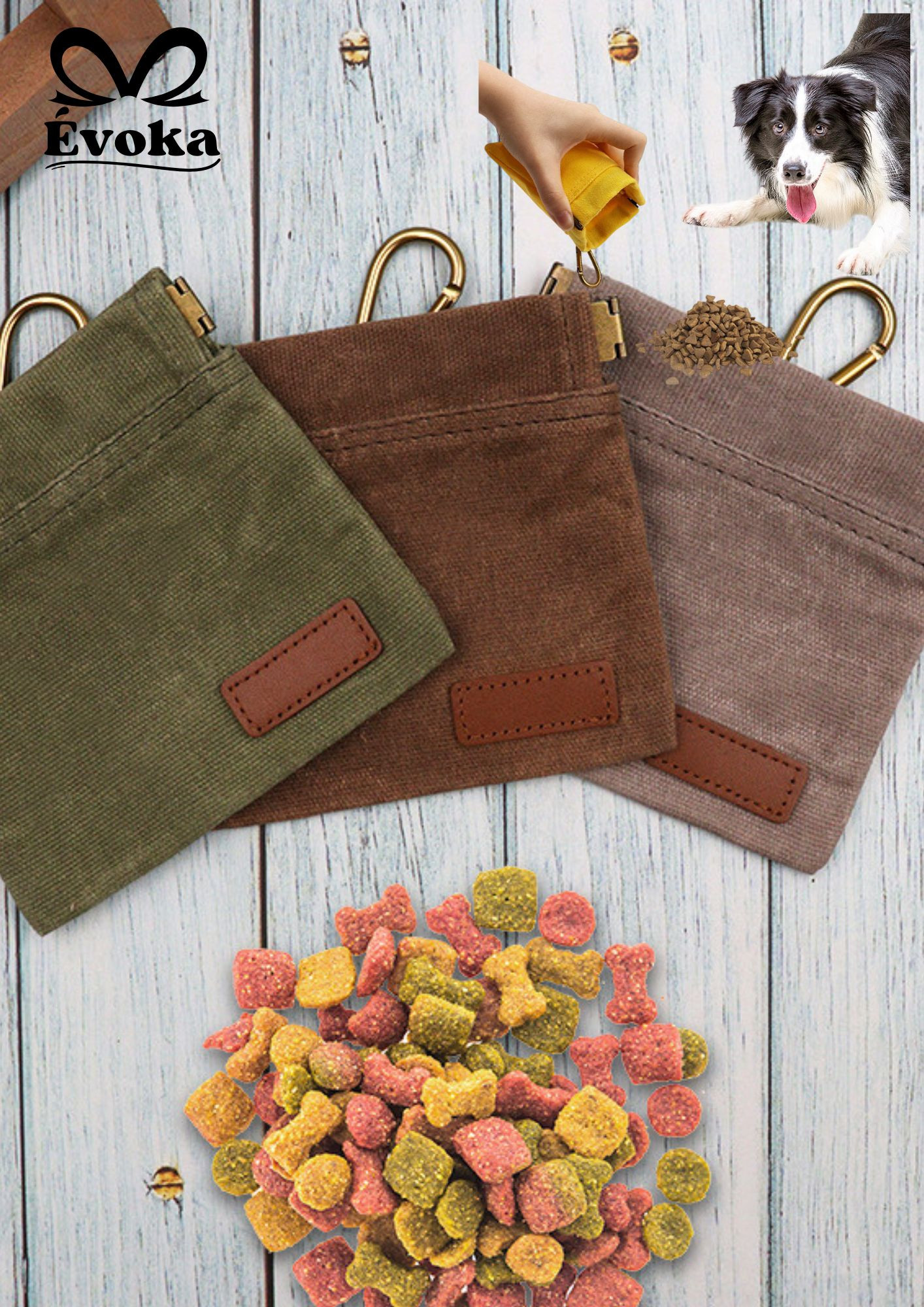 Bolsa de merienda para mascotas