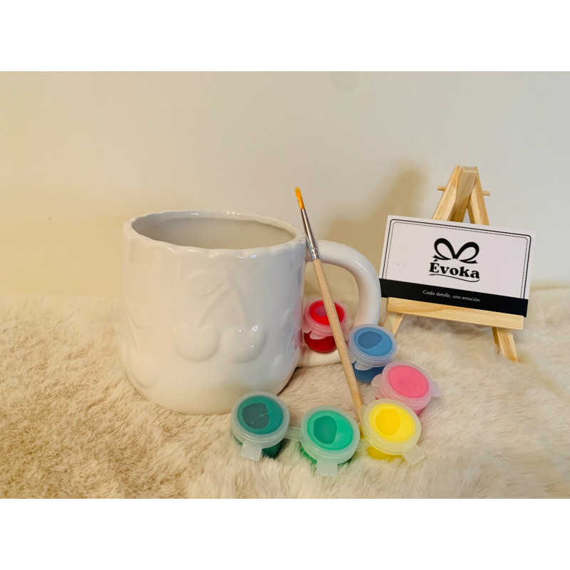 Taza de Cerámica + Pintura